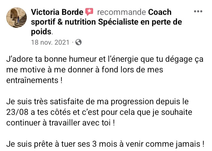 coach sportif en ligne perte de poids après grossesse