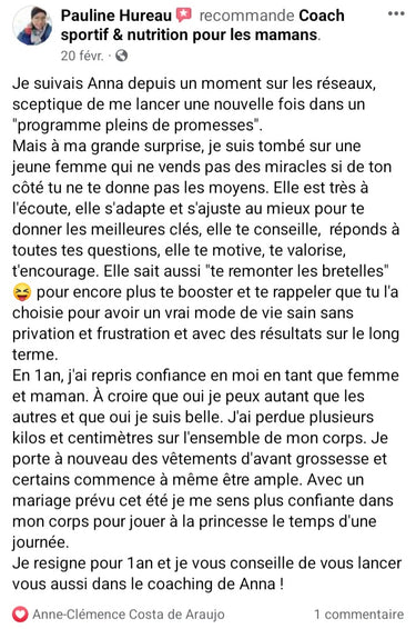 Alimentation après grossesse, coach nutrition pour se reprendre en main