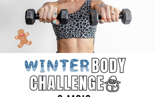 Winter Body Challenge ☃️ : Finis l’année en beauté et transforme ton corps !