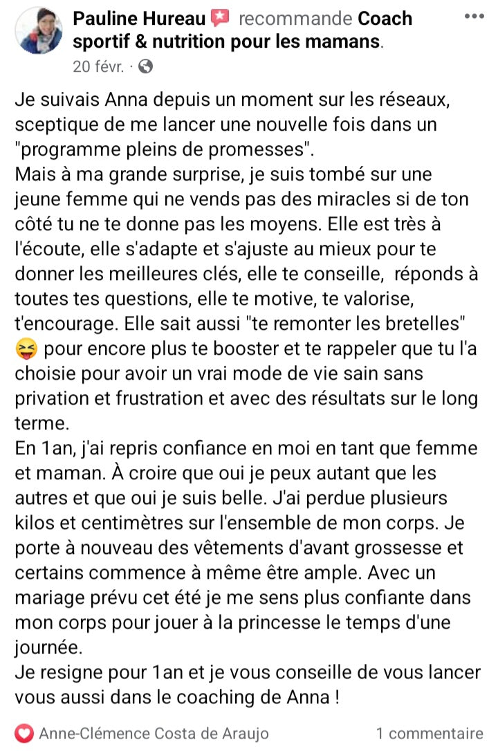 Alimentation après grossesse, coach nutrition pour se reprendre en main